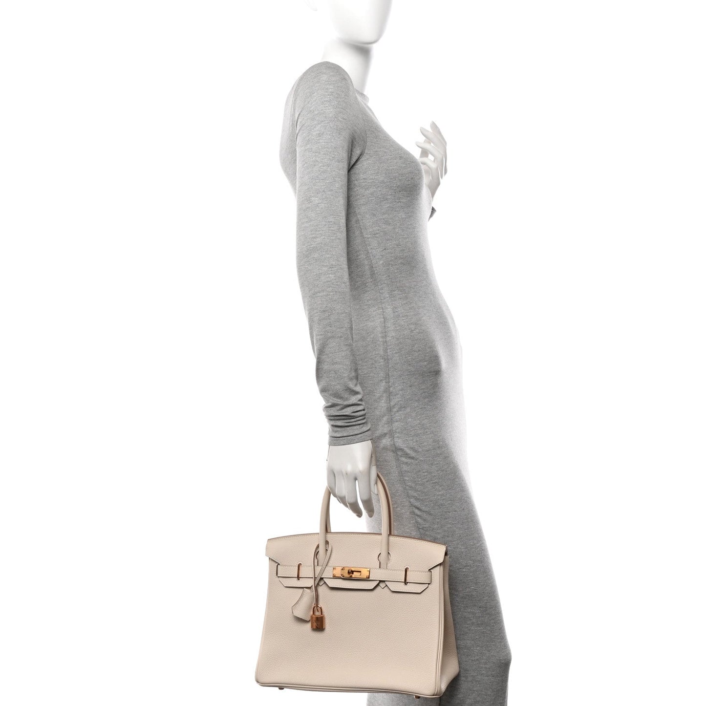 Hermes Togo Birkin 30 Craie