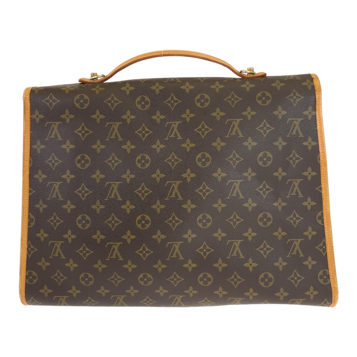 LOUIS VUITTON Business bag M51120 PVC Brown Business Bag 2way Crossbody Shoulder Bag Unisex Monogram Beverly MM mens  d