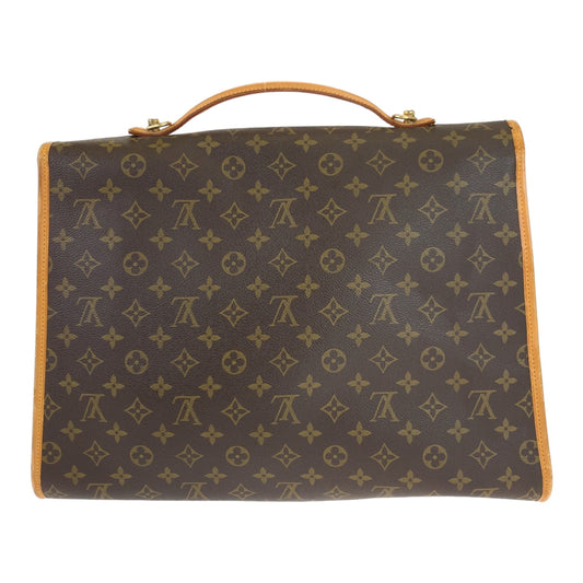 LOUIS VUITTON Business bag M51120 PVC Brown Business Bag 2way Crossbody Shoulder Bag Unisex Monogram Beverly MM mens  d