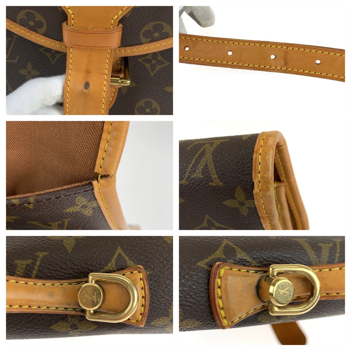 LOUIS VUITTON Business bag M51120 PVC Brown Business Bag 2way Crossbody Shoulder Bag Unisex Monogram Beverly MM mens  d