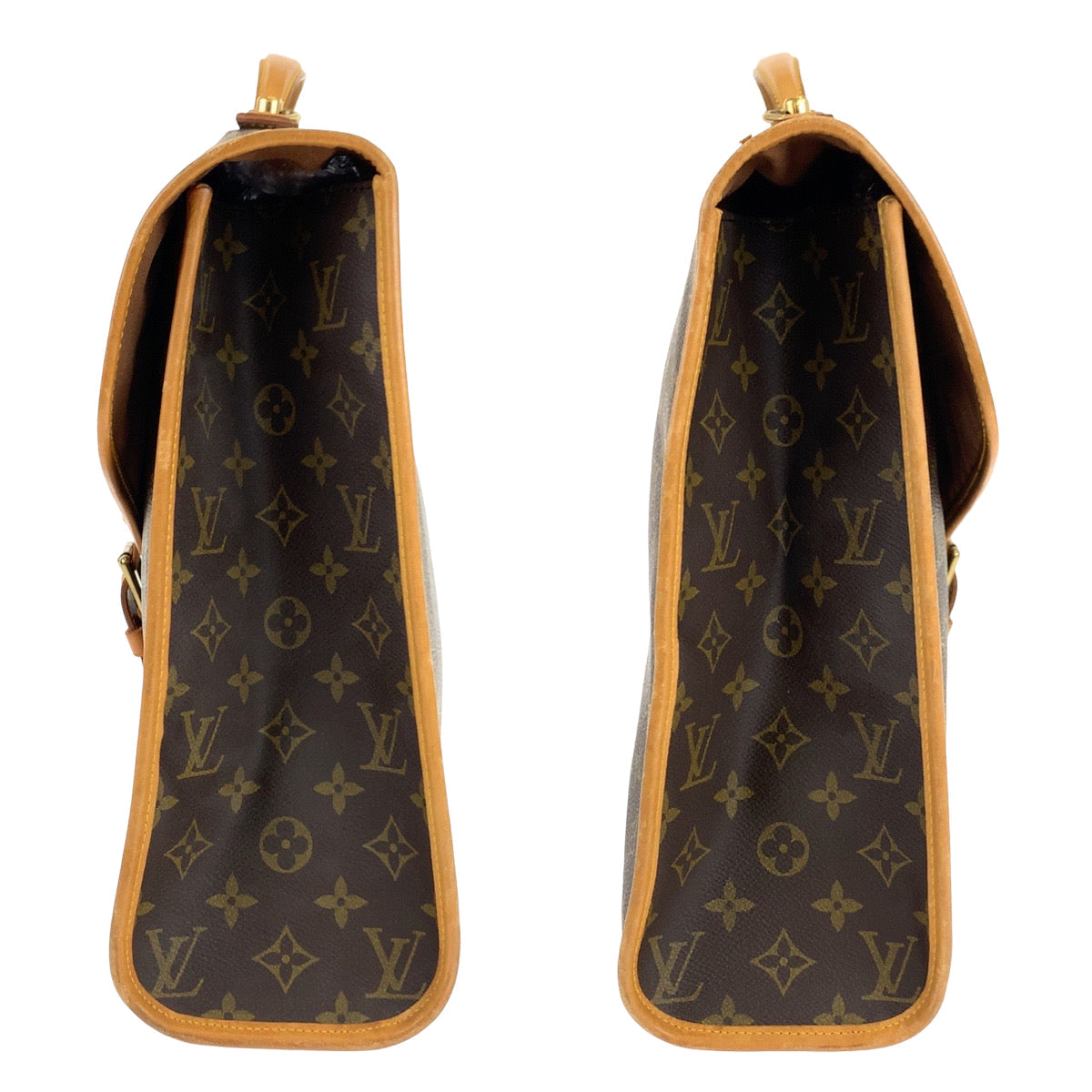 LOUIS VUITTON Business bag M51120 PVC Brown Business Bag 2way Crossbody Shoulder Bag Unisex Monogram Beverly MM mens  d
