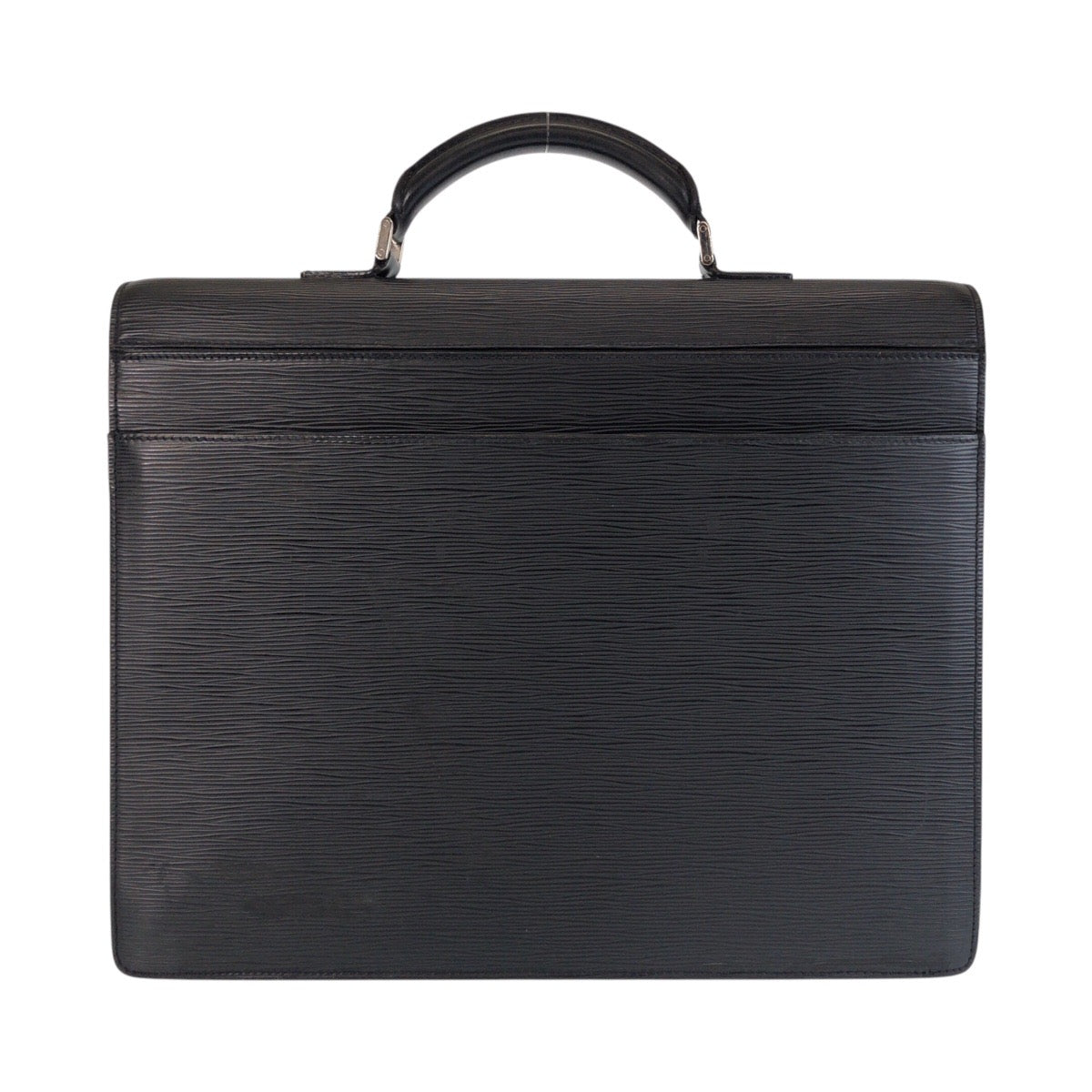 LOUIS VUITTON Business bag M54532 Epi Leather Noir Black SilverMetal Business bag briefcase Epi Robusto mens  d