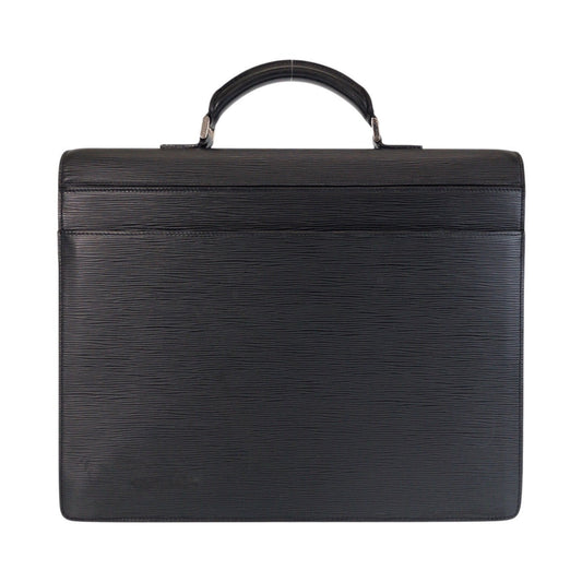 LOUIS VUITTON Business bag M54532 Epi Leather Noir Black SilverMetal Business bag briefcase Epi Robusto mens  d