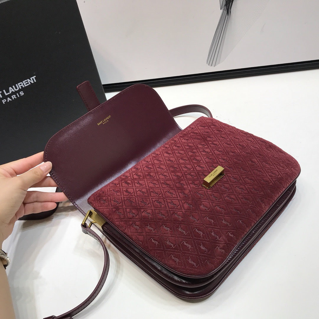 Top Quality Le Monogramme Small Satchel In Monogram Canvas And Smooth Bungurdy For Women 9in/23cm YSL