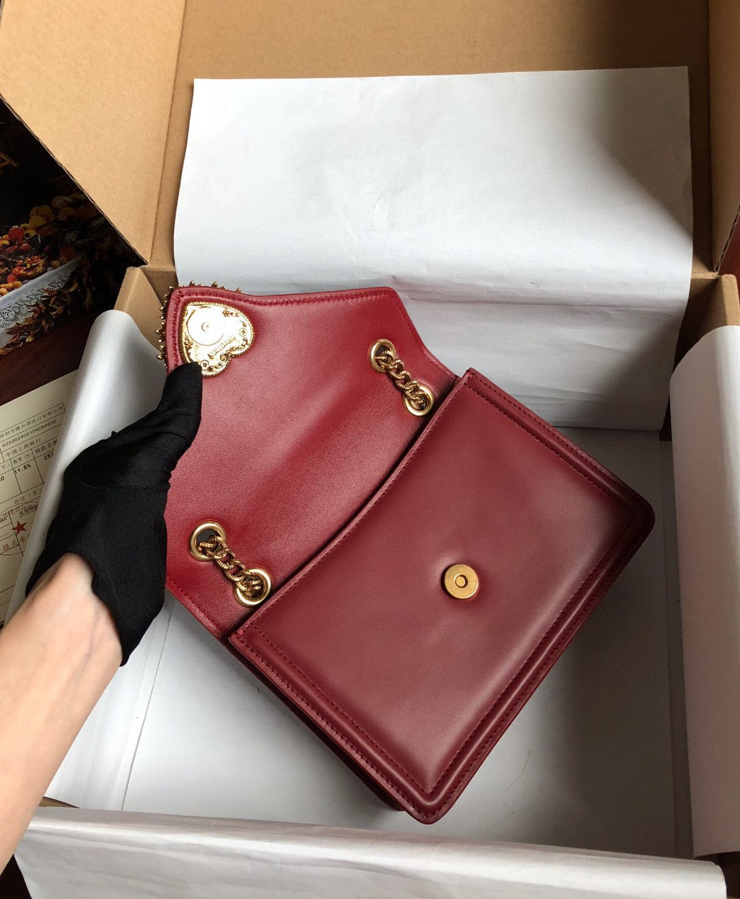 Top Quality MeTop Qualityum Devotion Bag Burgundy For Women 8.1in/20.5cm Top Quality