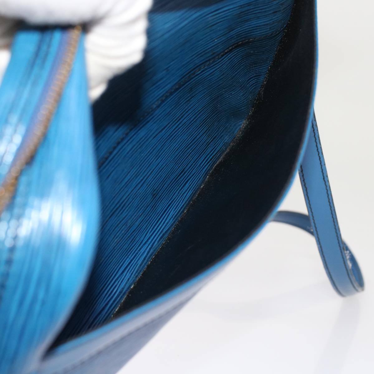 LOUIS VUITTON Epi Trocadero 27 Shoulder Bag Blue M52315 LV  48740