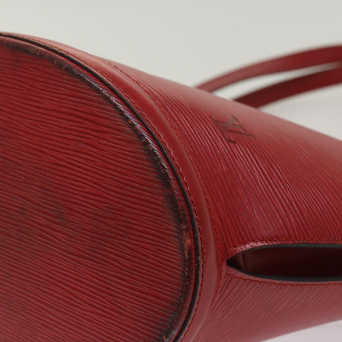 LOUIS VUITTON Epi Saint Jacques Shopping Shoulder Bag Red M52277 LV  48964