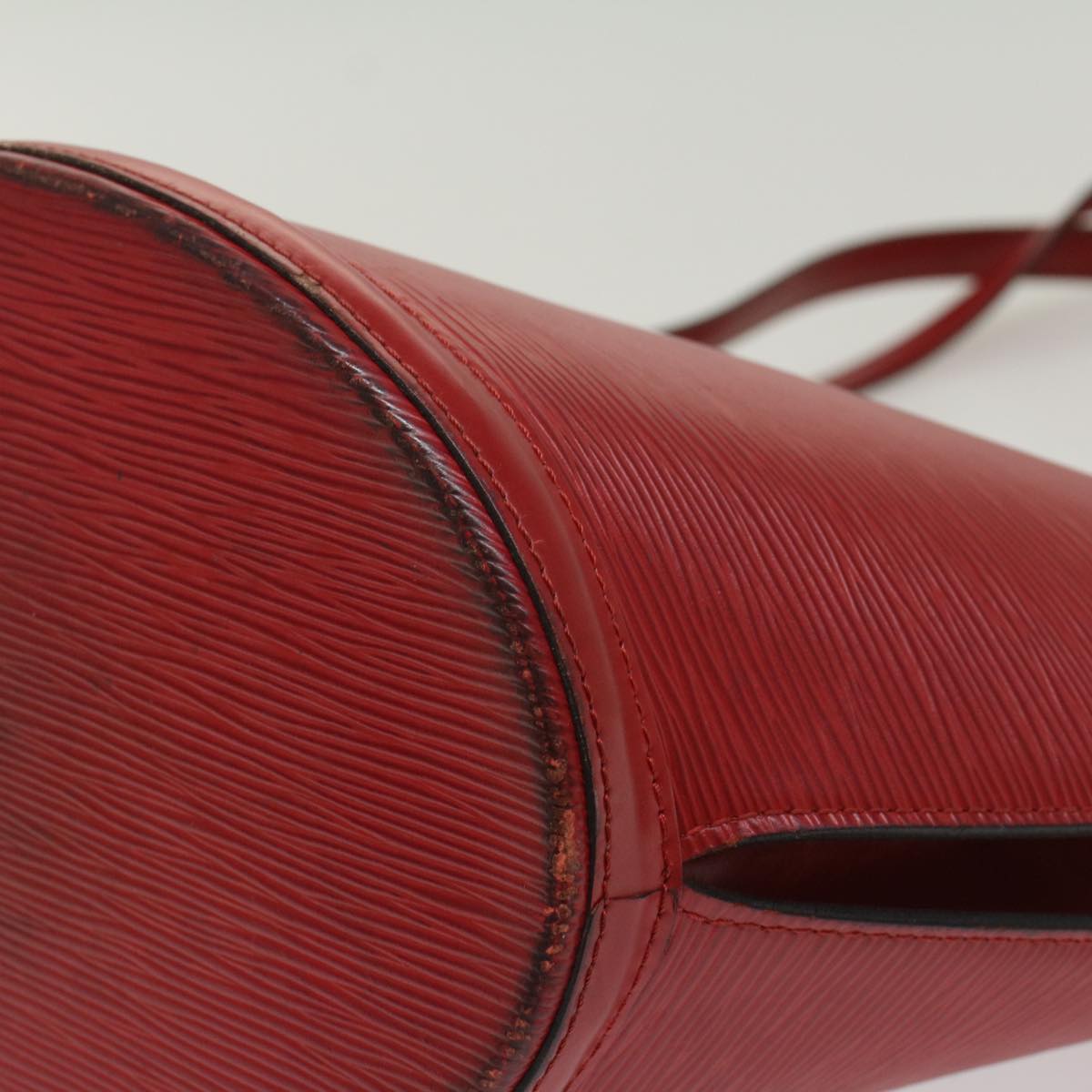 LOUIS VUITTON Epi Saint Jacques Shopping Shoulder Bag Red M52277 LV  48964