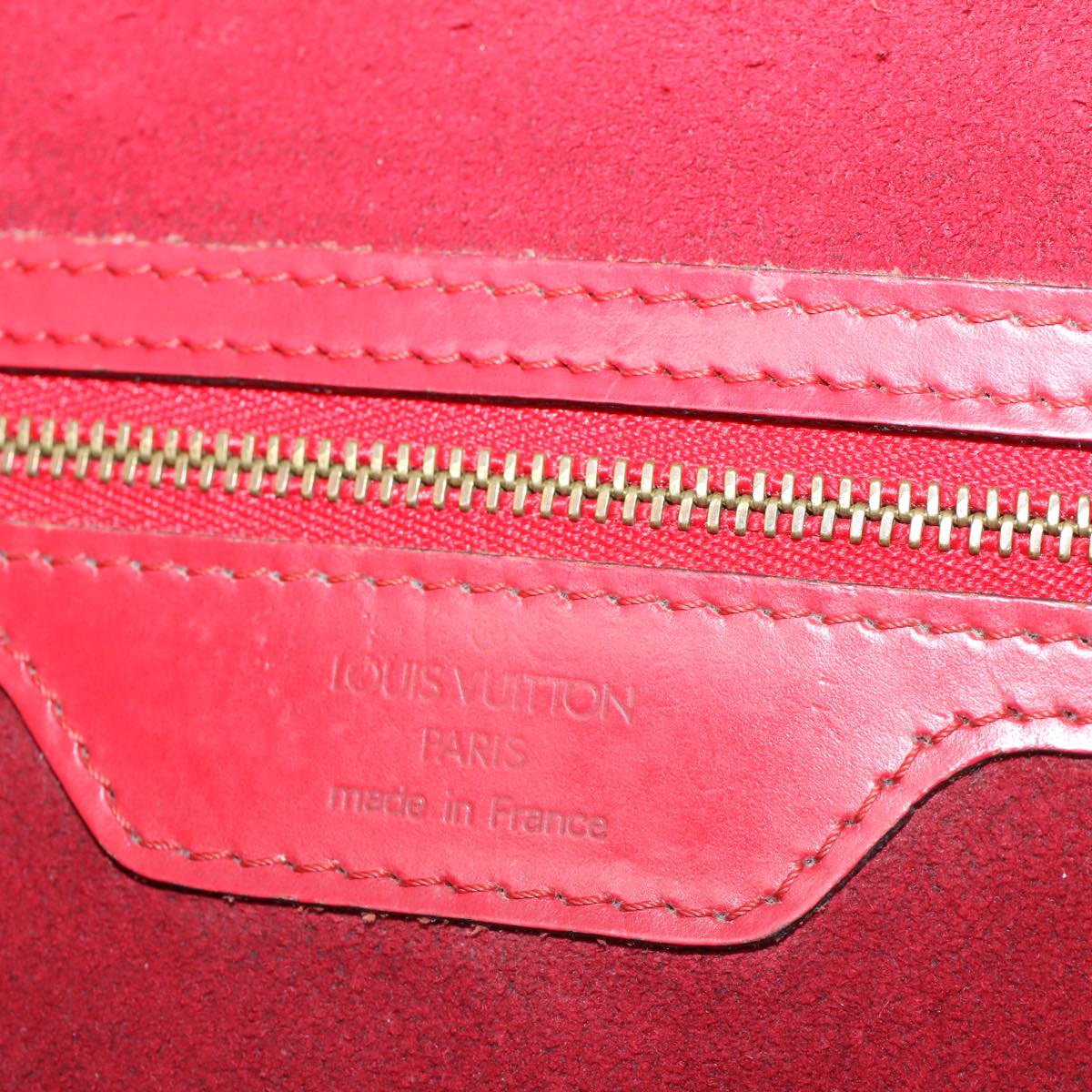 LOUIS VUITTON Epi Saint Jacques Shopping Shoulder Bag Red M52277 LV  48964