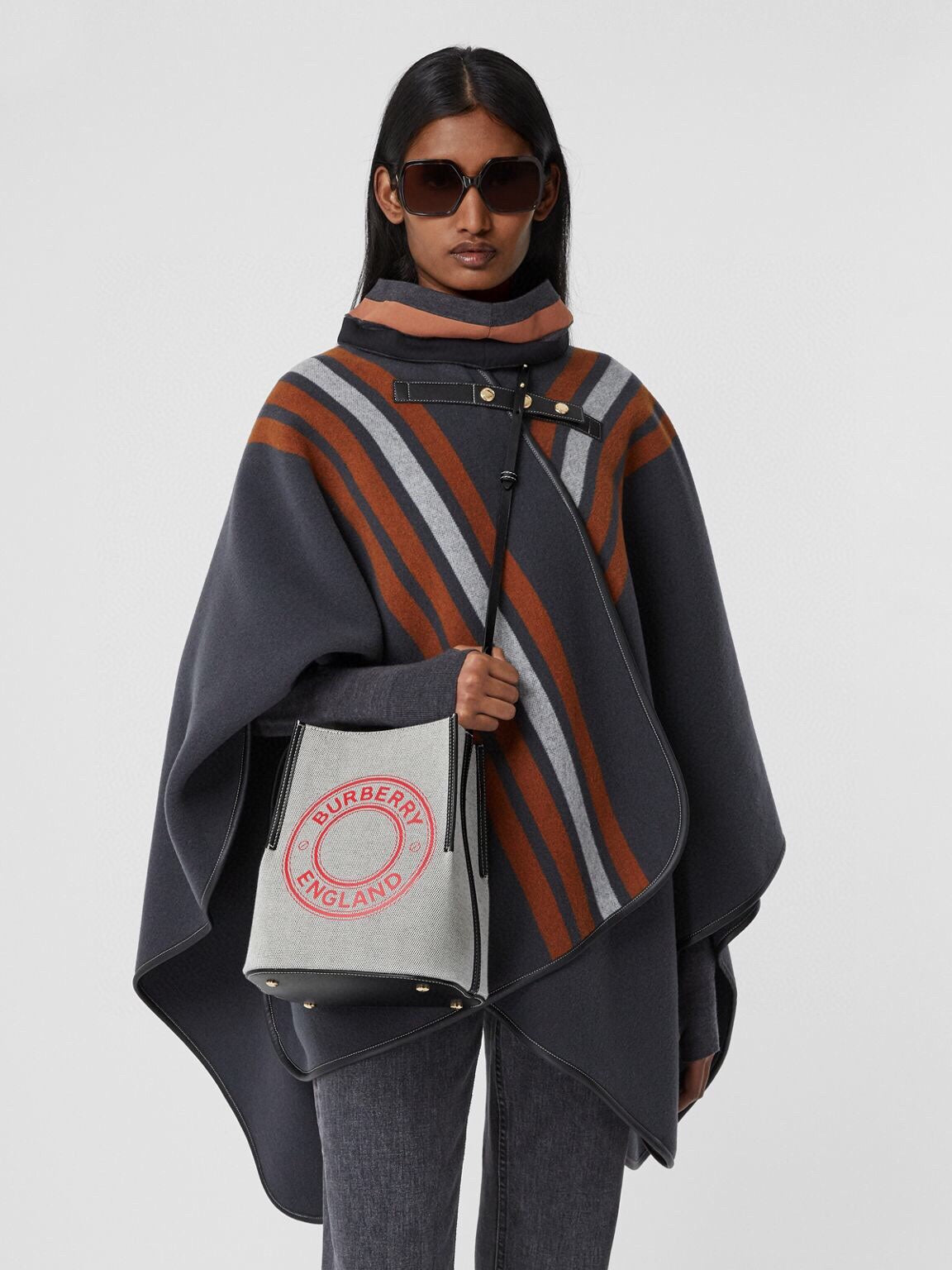 Top Quality PeGucciy Small Canvas Bag Gray For Women, Bags 9.8in/25cm