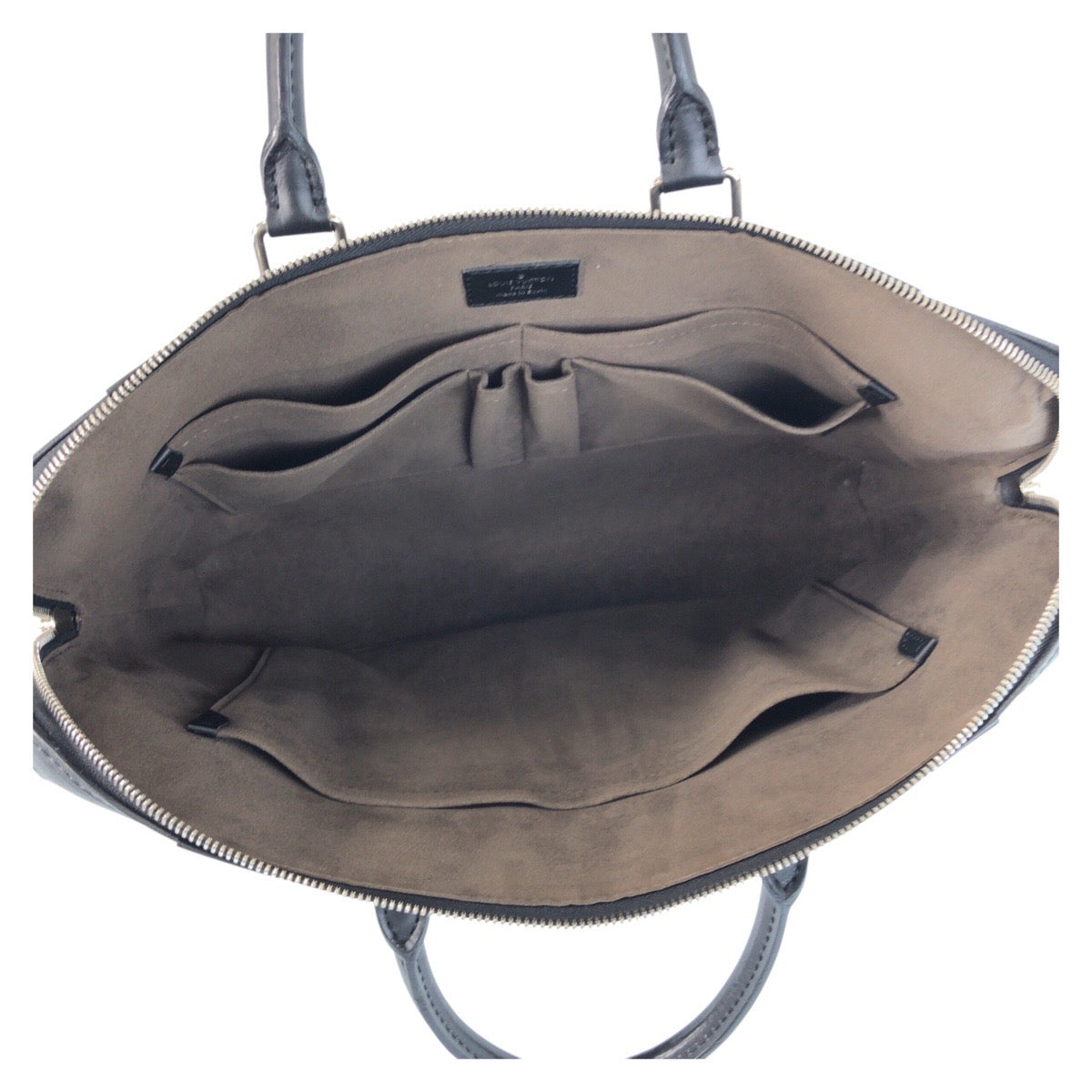 LOUIS VUITTON Business bag M50163 leather black Business bag briefcase Epi Porto Documents Jules mens  d