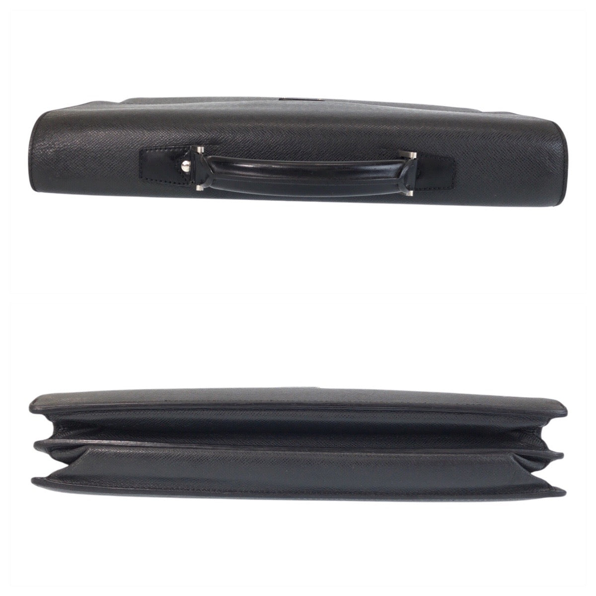 LOUIS VUITTON Business bag M31052 leather Ardoise Black SilverMetal Business bag briefcase Taiga Robusto 1 mens  d