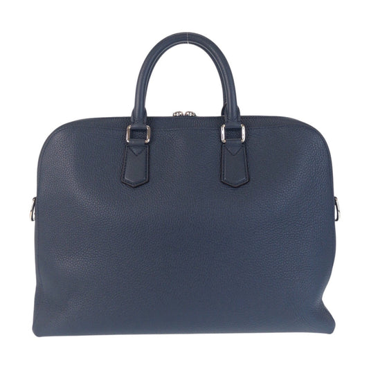 LOUIS VUITTON Business bag M41351 leather Navy Taurillon Clemence Victor