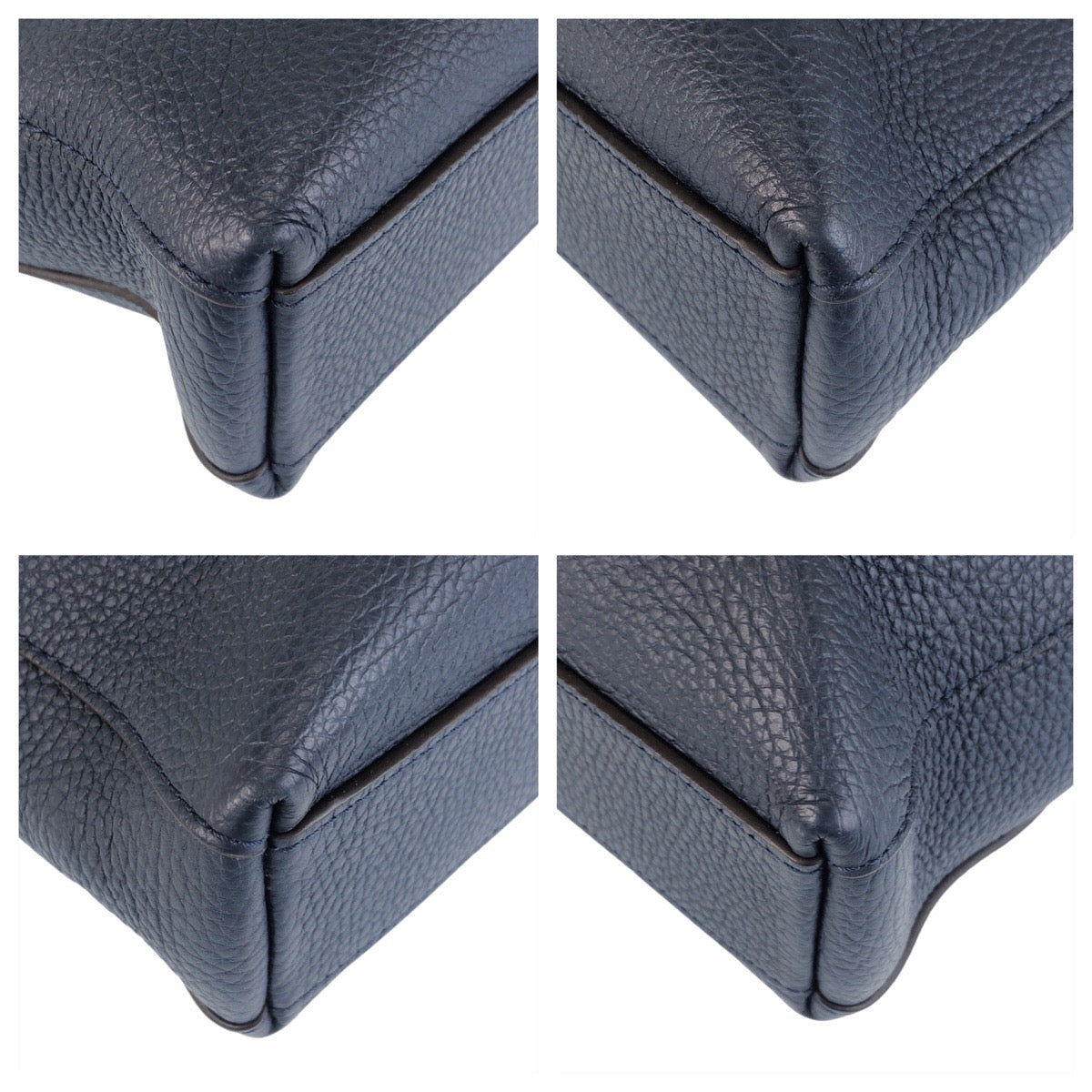 LOUIS VUITTON Business bag M41351 leather Navy Taurillon Clemence Victor