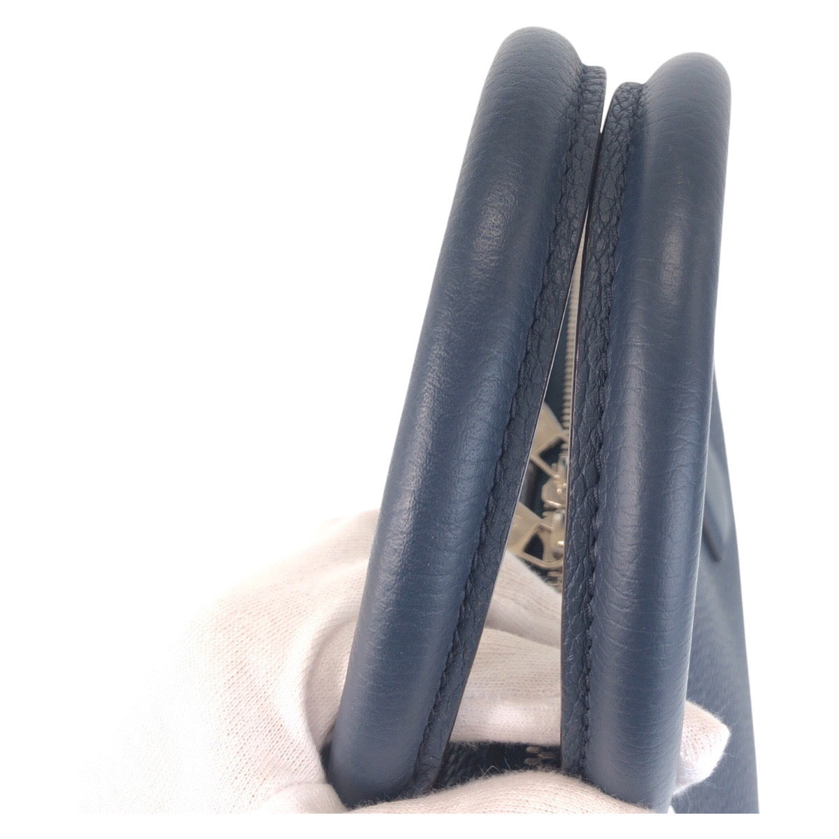 LOUIS VUITTON Business bag M41351 leather Navy Taurillon Clemence Victor
