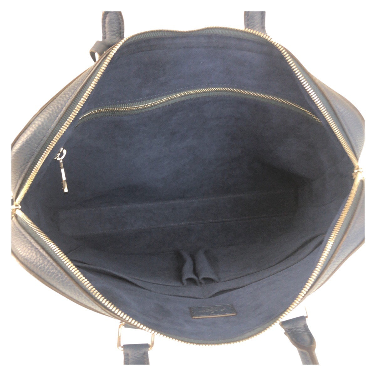 LOUIS VUITTON Business bag M41351 leather Navy Taurillon Clemence Victor