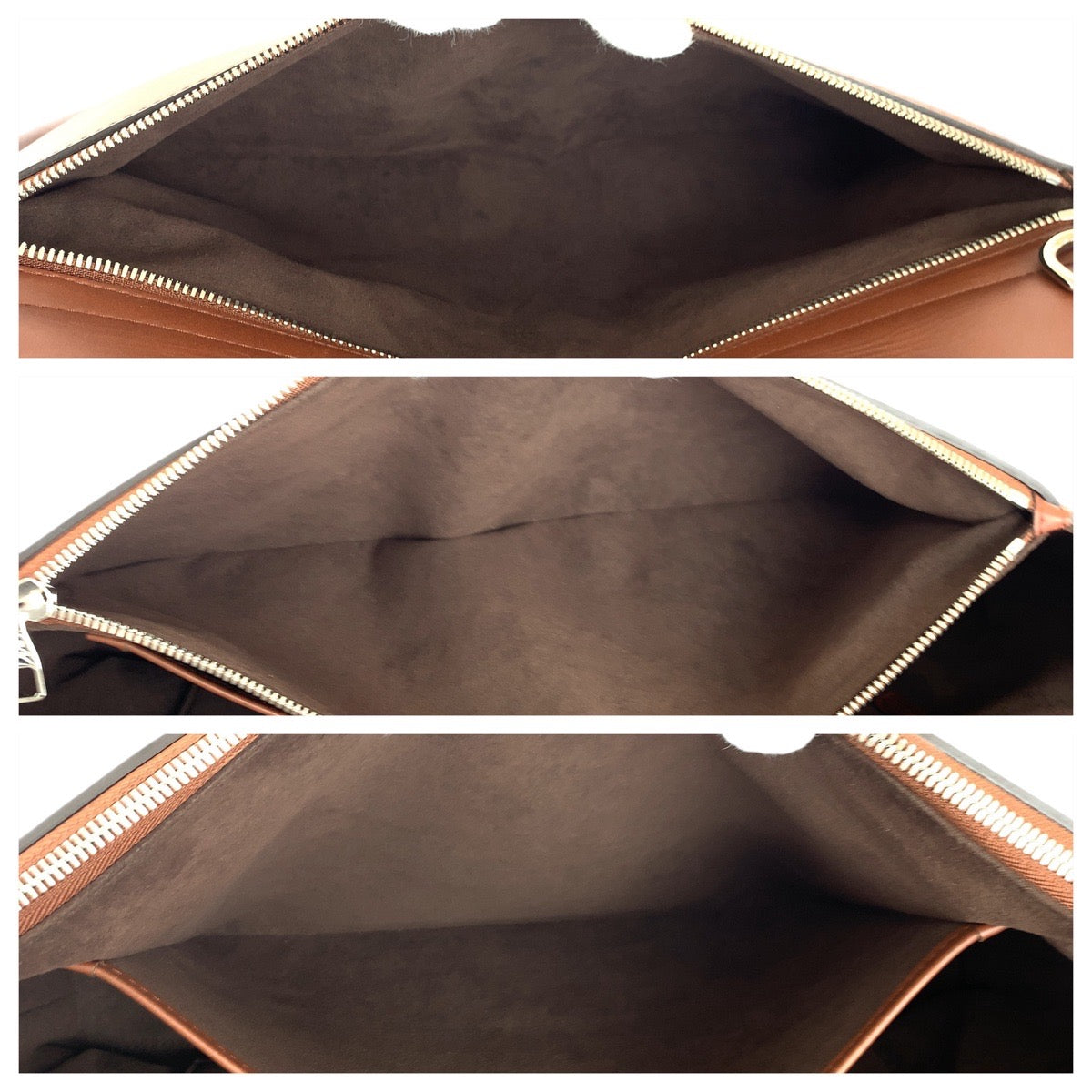 LOUIS VUITTON Business bag M50451 leather Brown Monogram Cuir Cultable