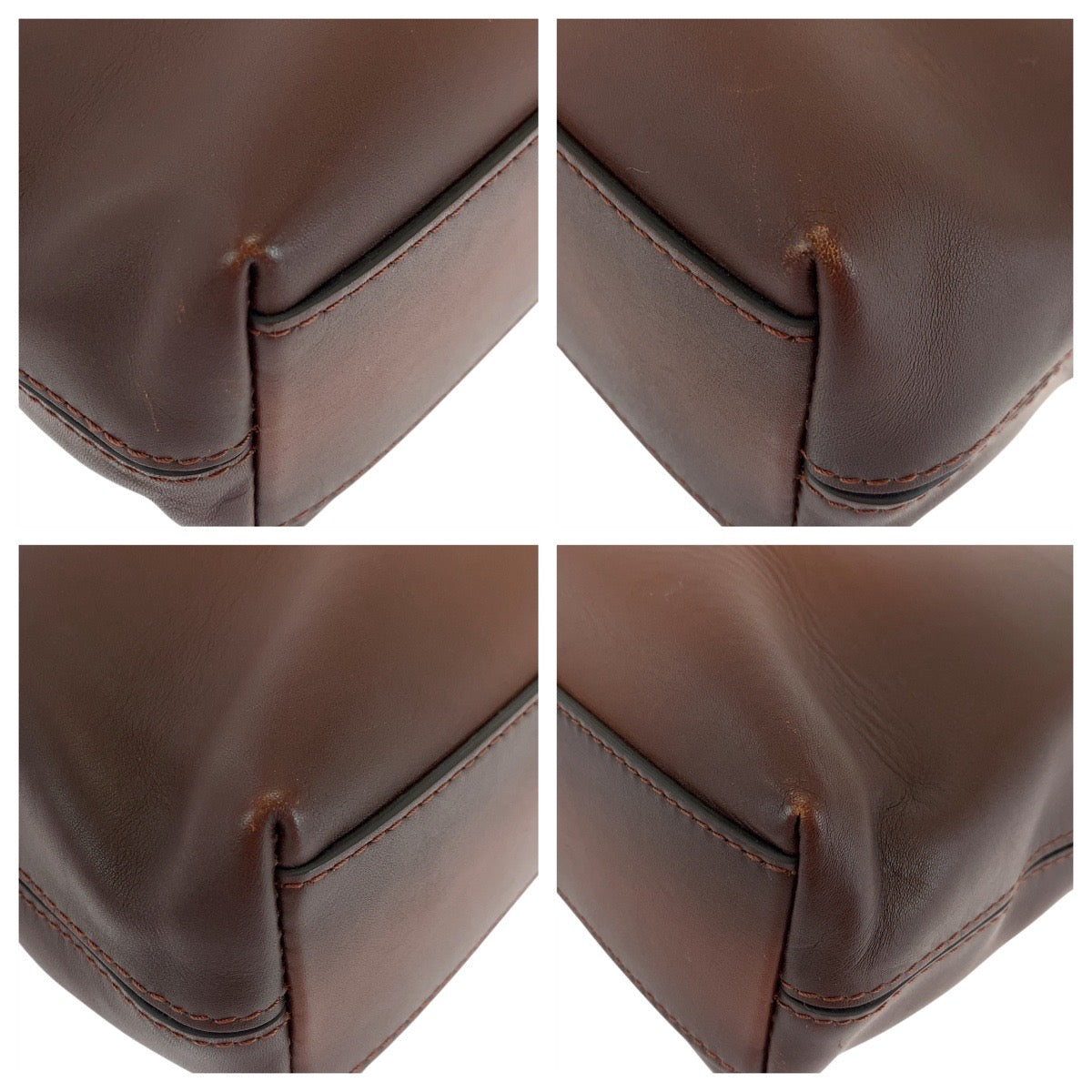 LOUIS VUITTON Business bag M50451 leather Brown Monogram Cuir Cultable