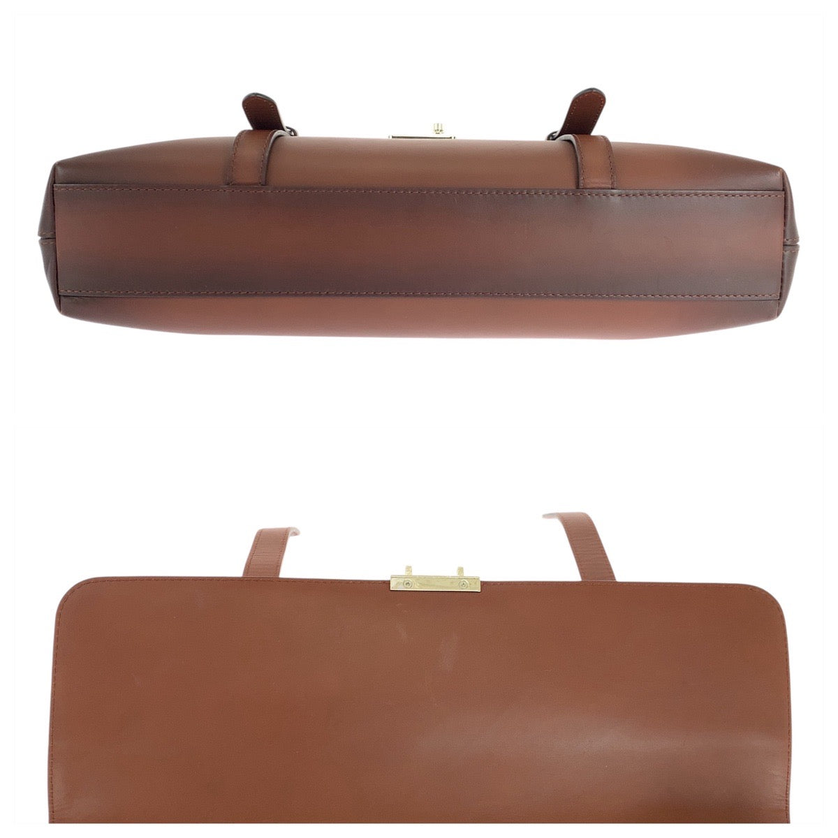 LOUIS VUITTON Business bag M50451 leather Brown Monogram Cuir Cultable