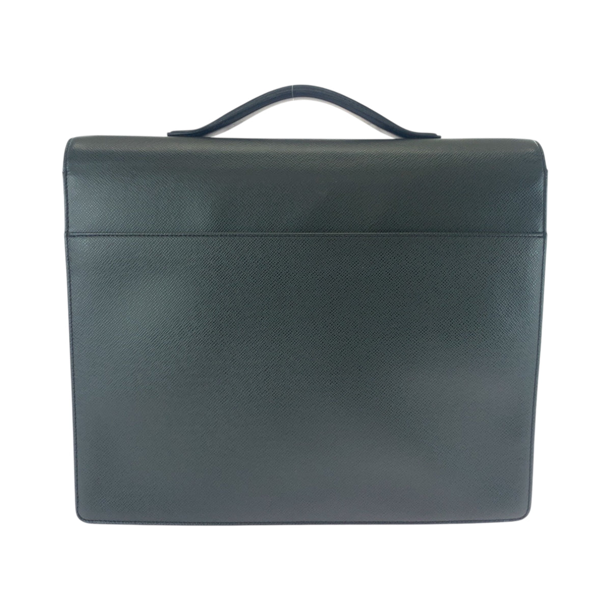 LOUIS VUITTON Business bag M30802 Taiga black Briefcase handbag Kazan