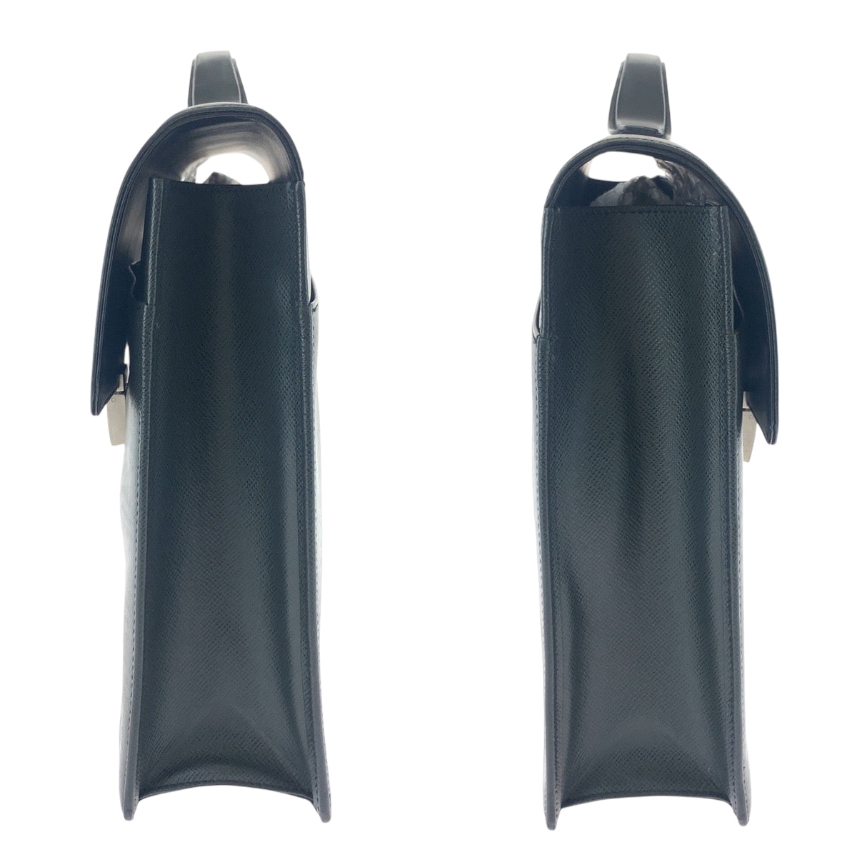 LOUIS VUITTON Business bag M30802 Taiga black Briefcase handbag Kazan