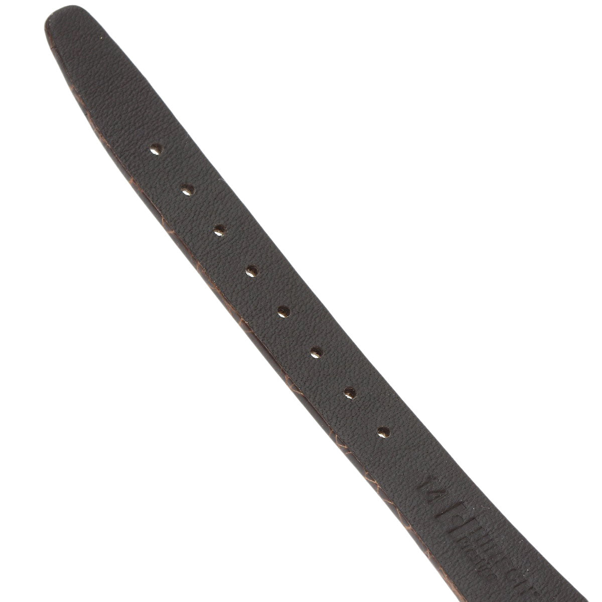 HERMES Watches Quartz Stainless Steel, Leather gold Clipper Ivory dial Women  d