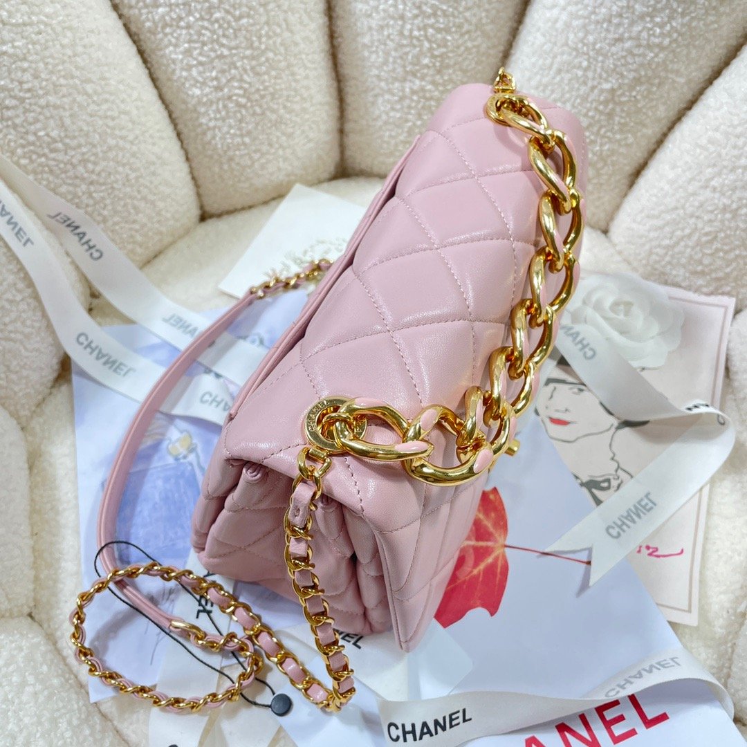 CHLLarge Top Qualityap Bag Gold Hardware PiNike For Women Handbags, Shoulder Bags 9.1in/23cm AS3367