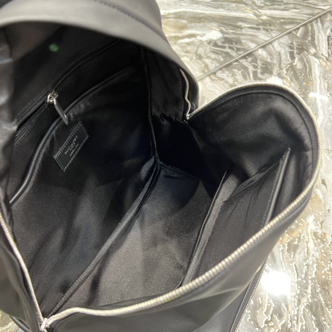 Top Quality City Backpack Unisex For Women 15in/38cm Black YSL