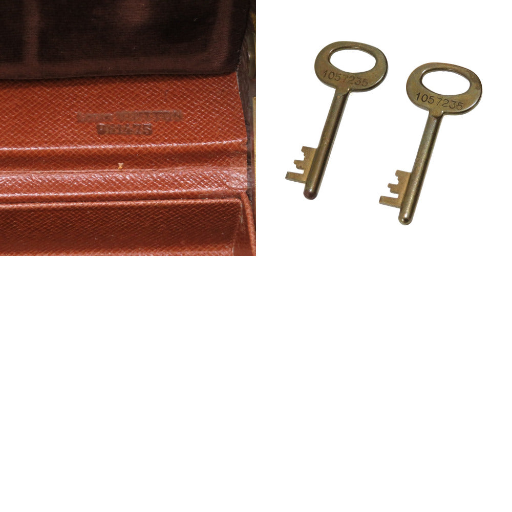 LOUIS VUITTON Business bag M47120 Monogram canvas Brown Monogram Boite Bijou Jewelry Case