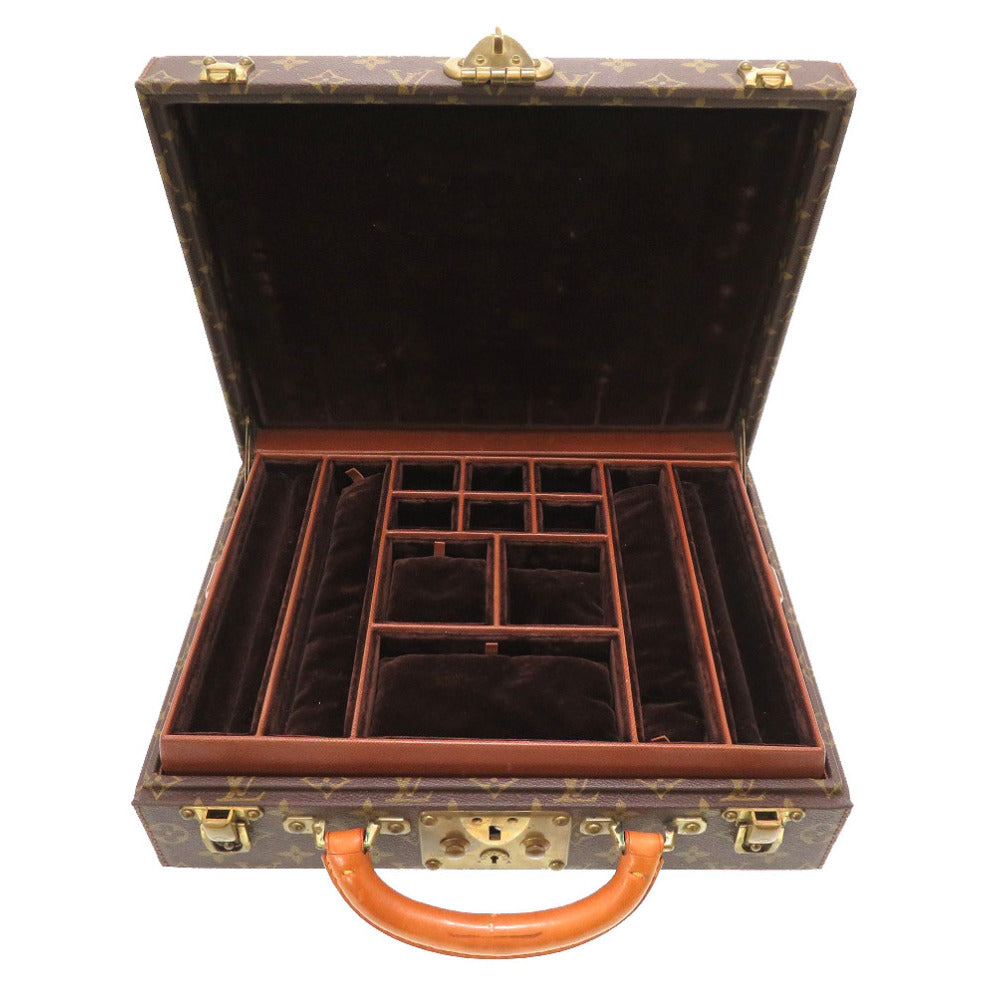 LOUIS VUITTON Business bag M47120 Monogram canvas Brown Monogram Boite Bijou Jewelry Case