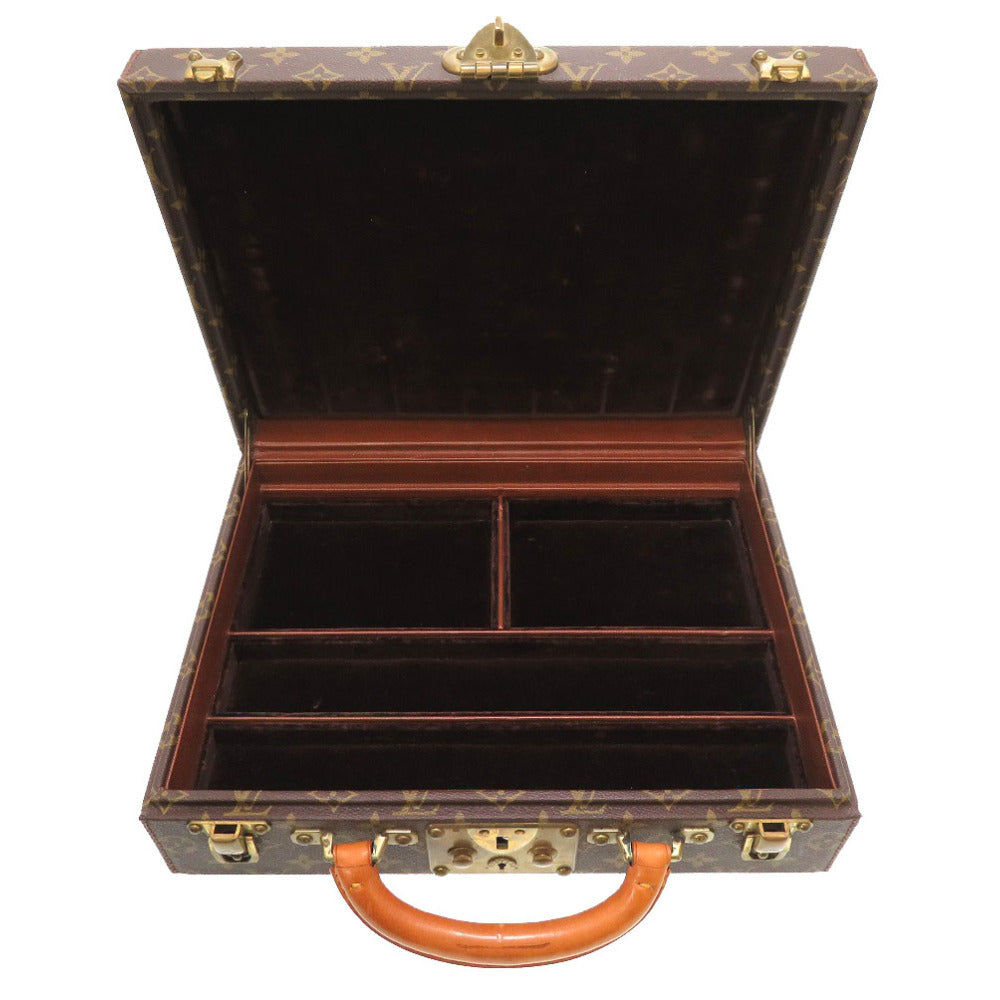 LOUIS VUITTON Business bag M47120 Monogram canvas Brown Monogram Boite Bijou Jewelry Case