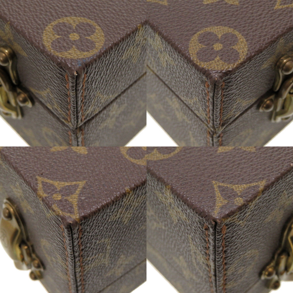 LOUIS VUITTON Business bag M47120 Monogram canvas Brown Monogram Boite Bijou Jewelry Case