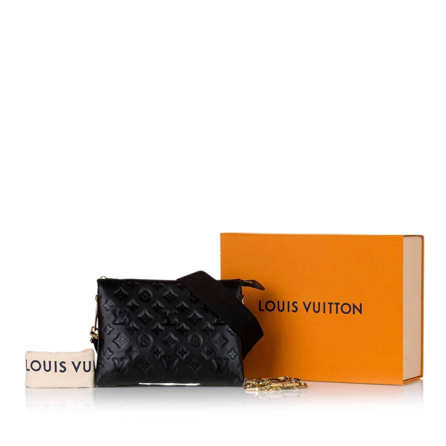 Louis Vuitton Coussin PM Black Monogram Empreinte