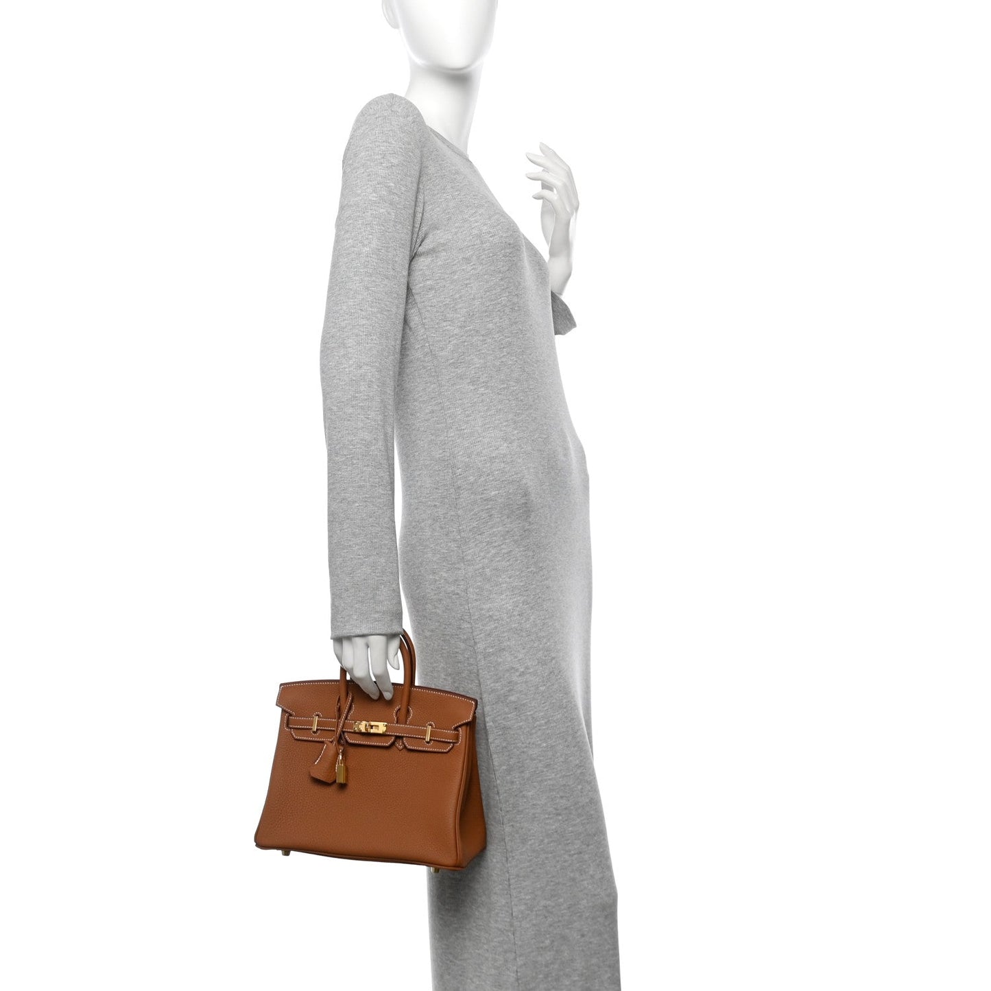 Hermes Togo Birkin 25 Gold