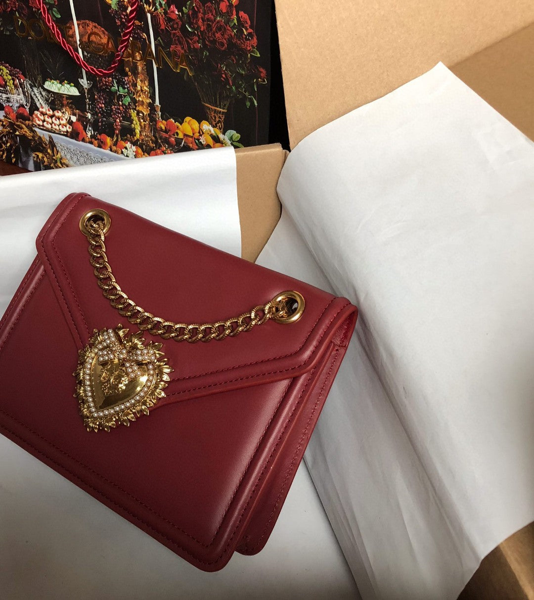 Top Quality MeTop Qualityum Devotion Bag Burgundy For Women 8.1in/20.5cm Top Quality