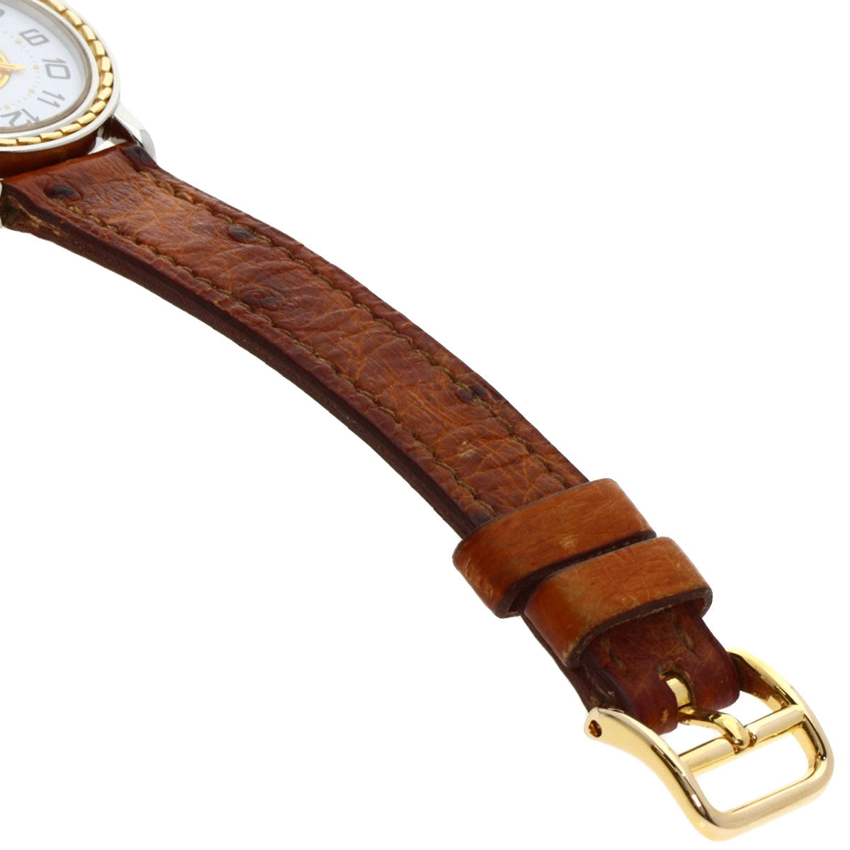 HERMES Watches Quartz Stainless Steel Silver Serie white dial