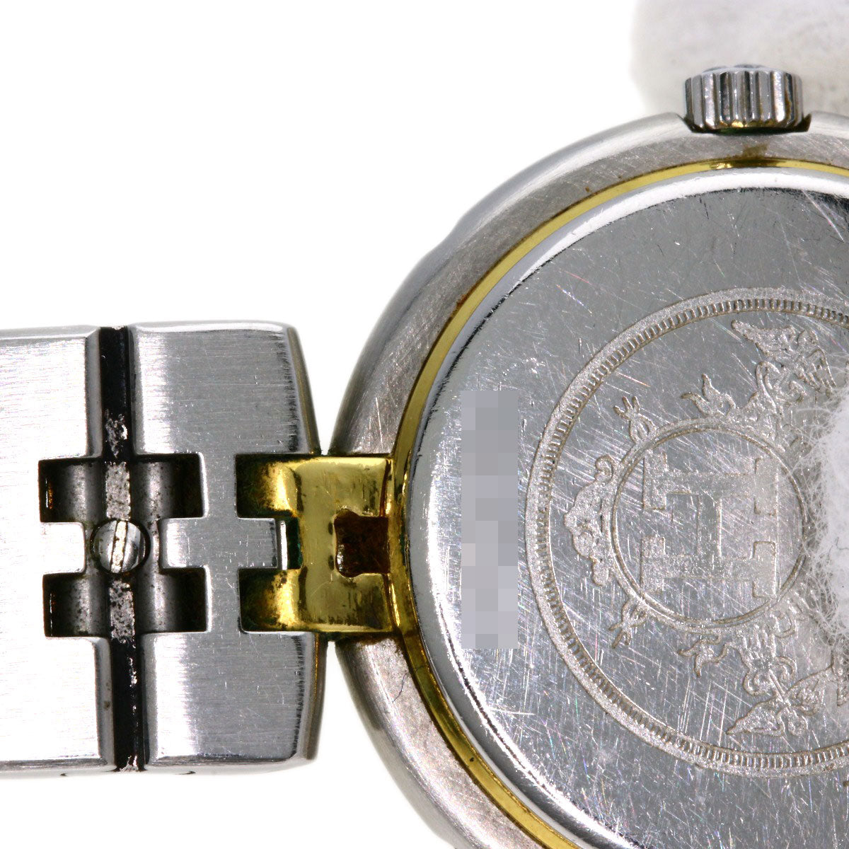 HERMES Watches Quartz Stainless Steel gold profile Ivory dial