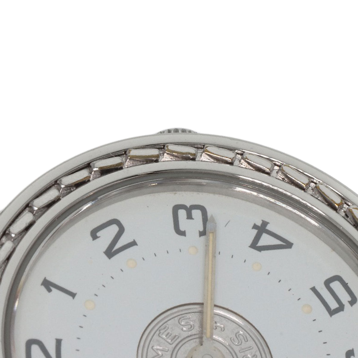 HERMES Watches Quartz SE4.210 Stainless Steel Silver Serie white dial