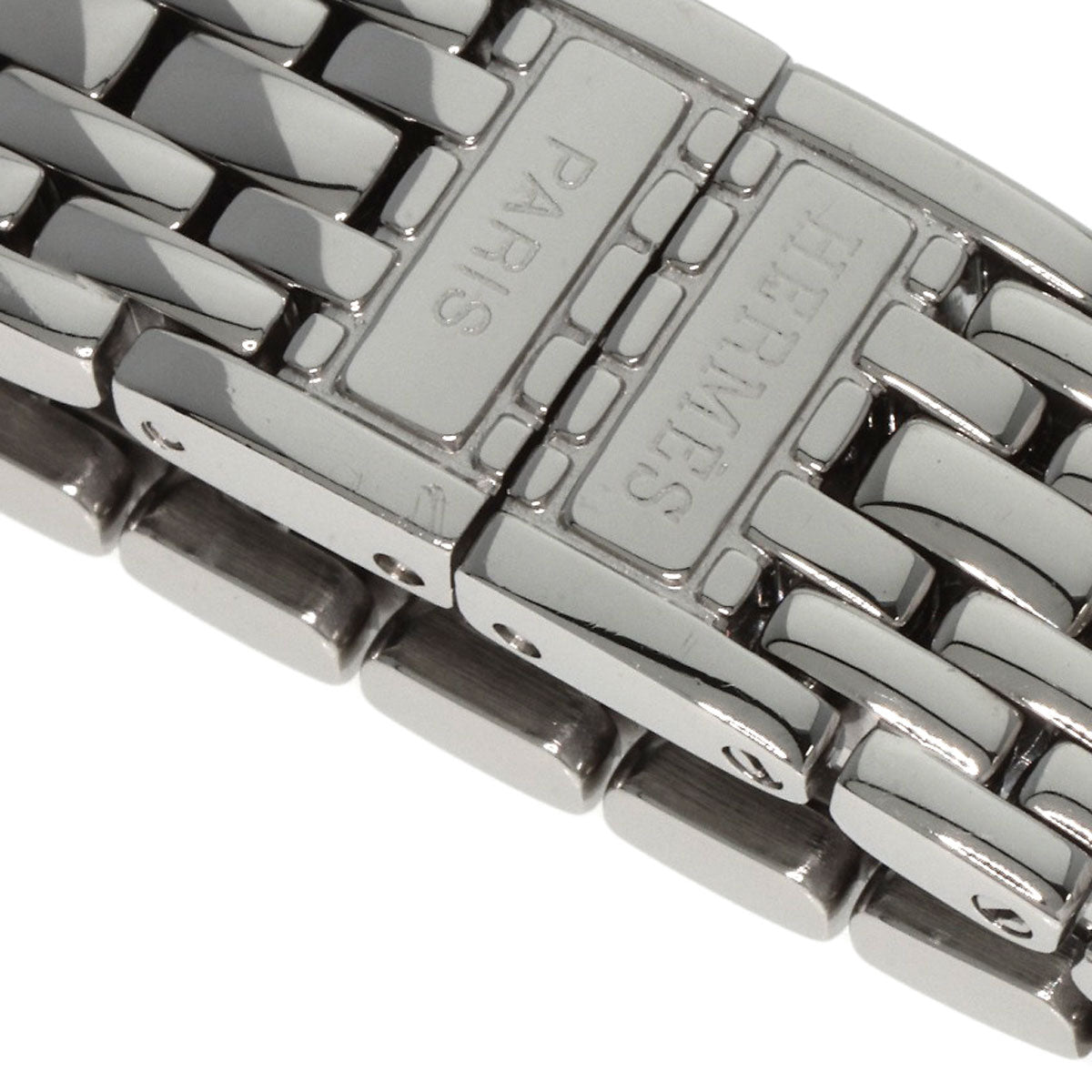 HERMES Watches Quartz SE4.210 Stainless Steel Silver Serie white dial