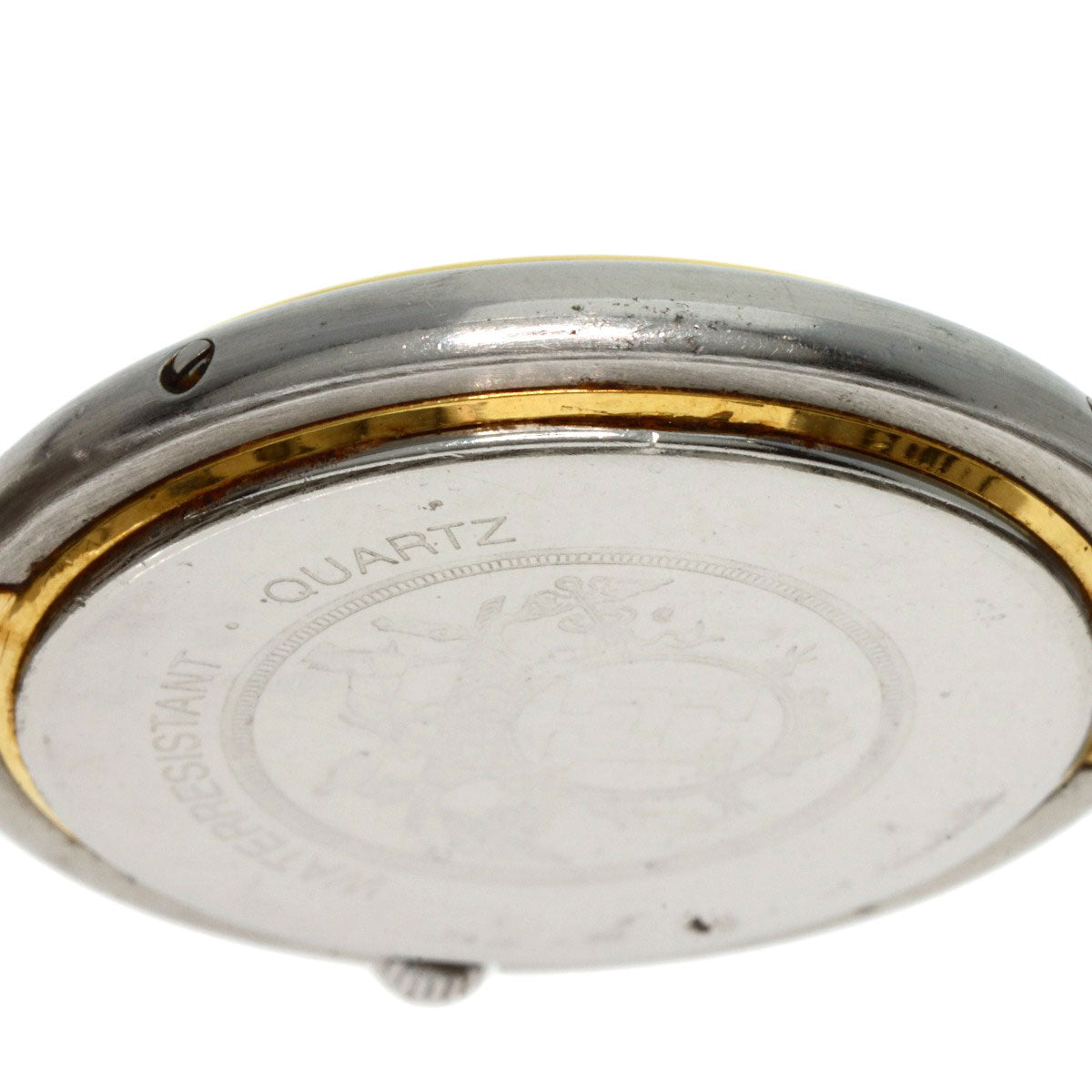 HERMES Watches Quartz Stainless Steel , SSxGP gold profile white dial mens  d