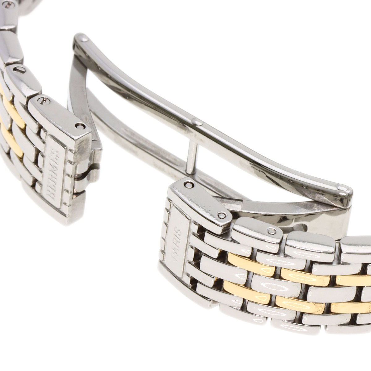 HERMES Watches Quartz SE4.220 Stainless Steel , SSxGP gold Serie Ivory dial Women  d