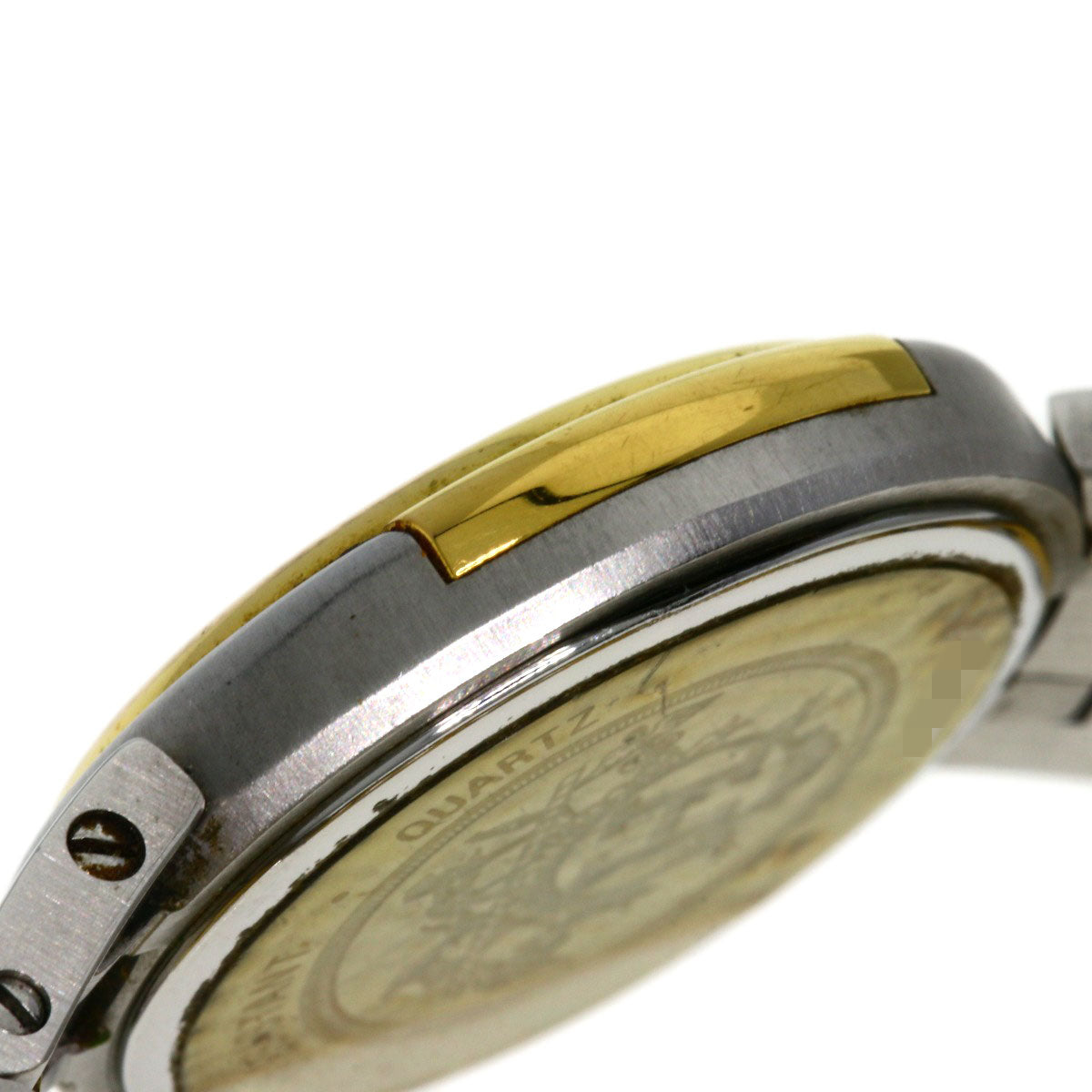 HERMES Watches Quartz Stainless Steel, Combination Silver Windsor white dial Women  d