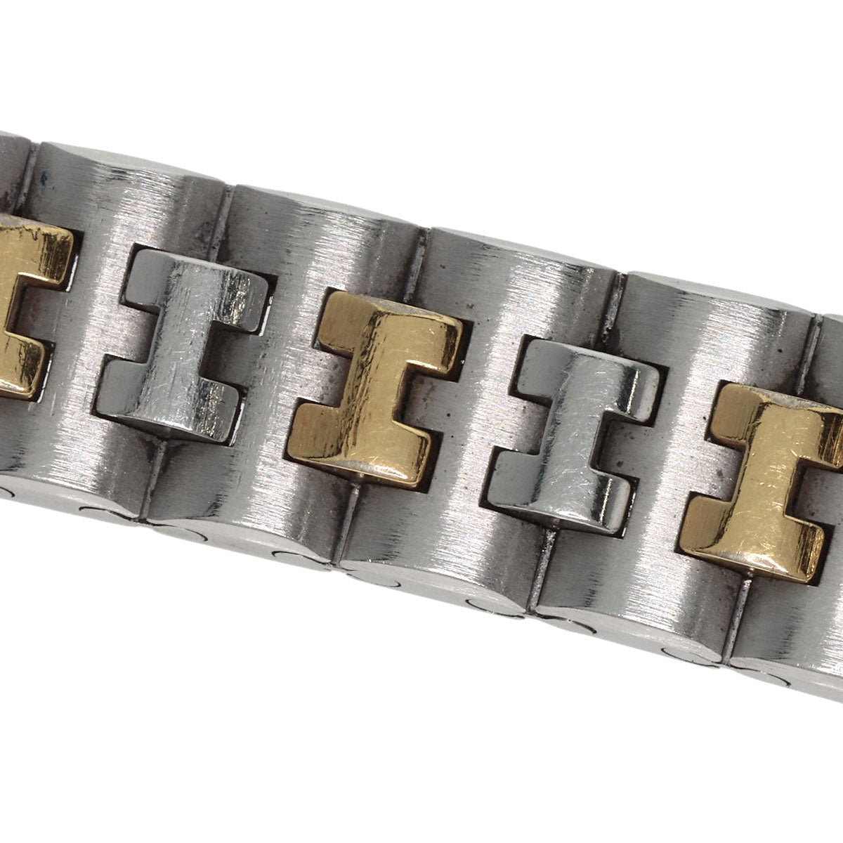 HERMES Watches Quartz Stainless Steel , SSxGP gold Olympia Ivory dial Women  d