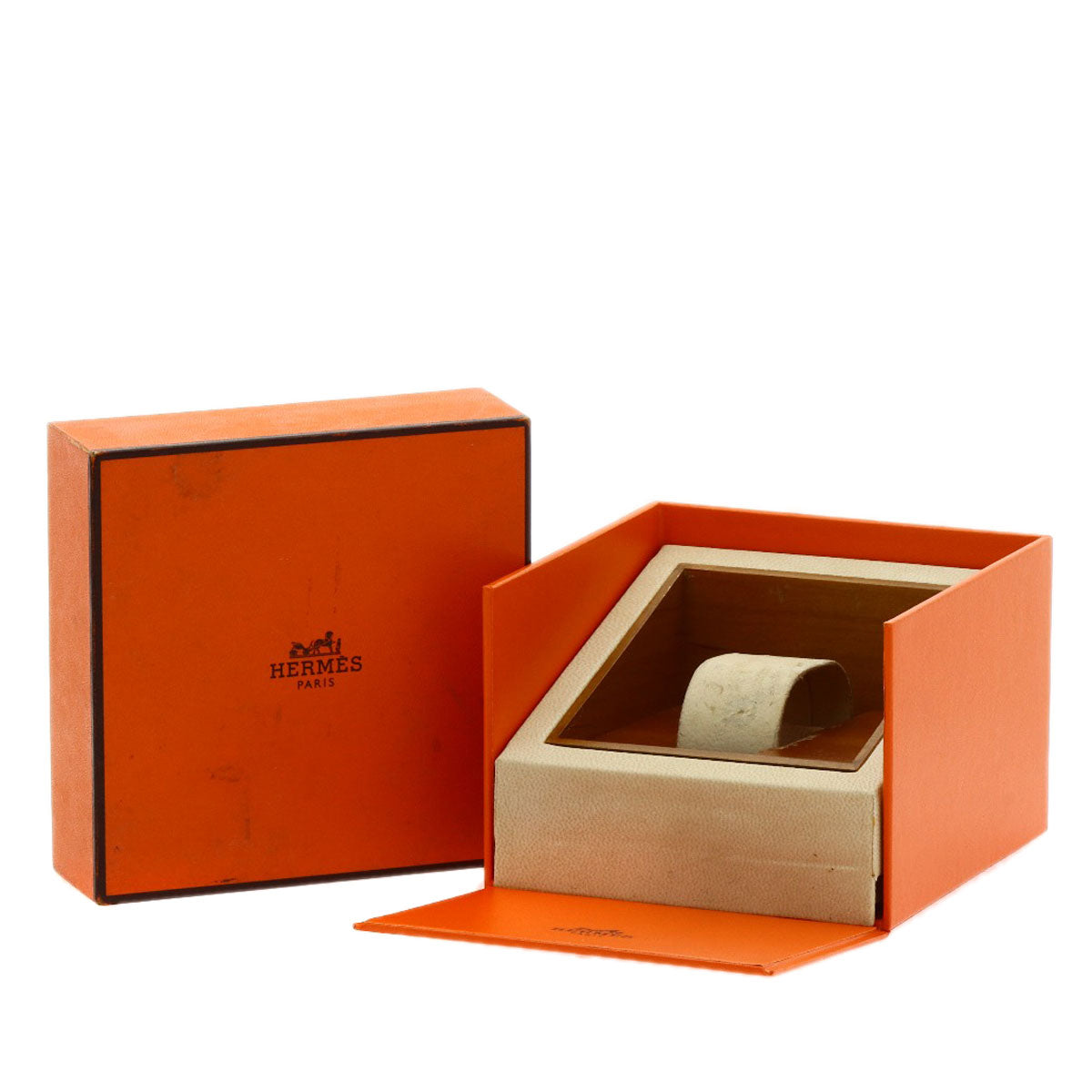 HERMES Watches Quartz HH1.210 Stainless Steel, Leather Silver H watch Deburuturu Silver dial Women  d