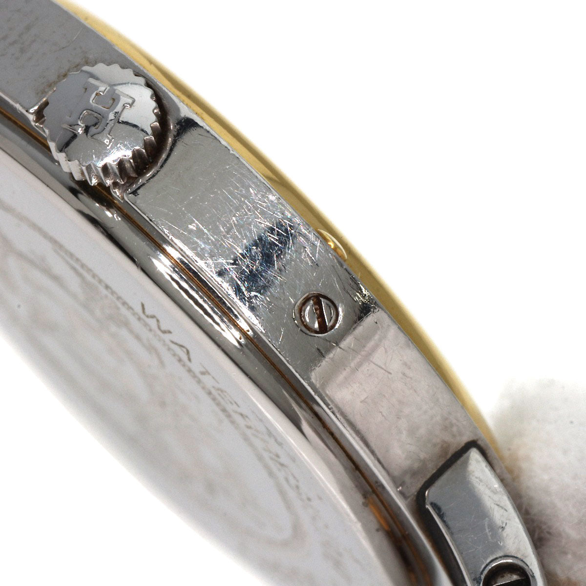 HERMES Watches Quartz Stainless Steel , SSxGP gold Clipper Ivory dial Women  d