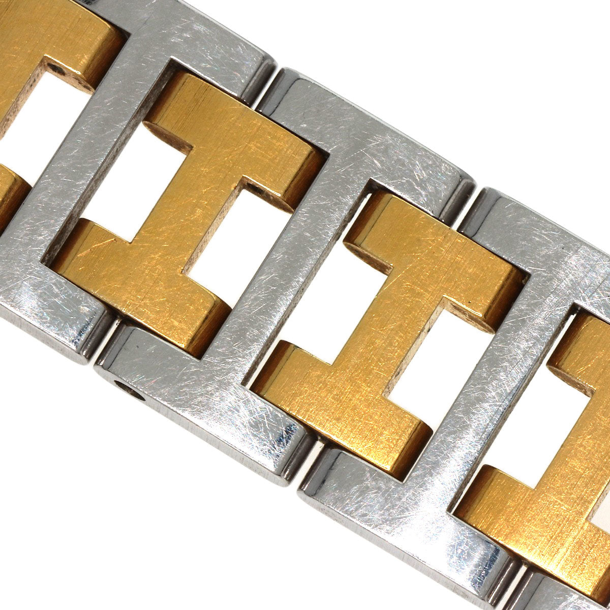 HERMES Watches Quartz Stainless Steel , SSxGP gold Clipper Ivory dial Women  d