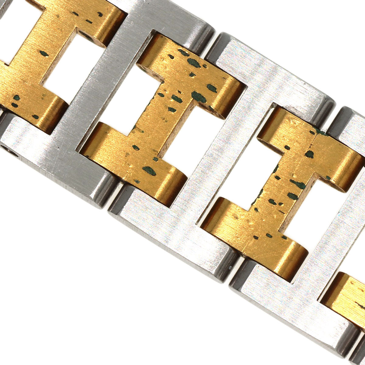 HERMES Watches Quartz Stainless Steel , SSxGP gold Clipper Ivory dial Women  d