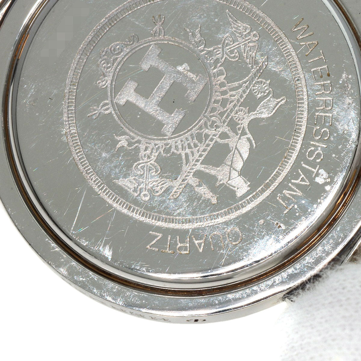 HERMES Watches Quartz Stainless Steel , SSxGP gold Clipper Ivory dial Women  d