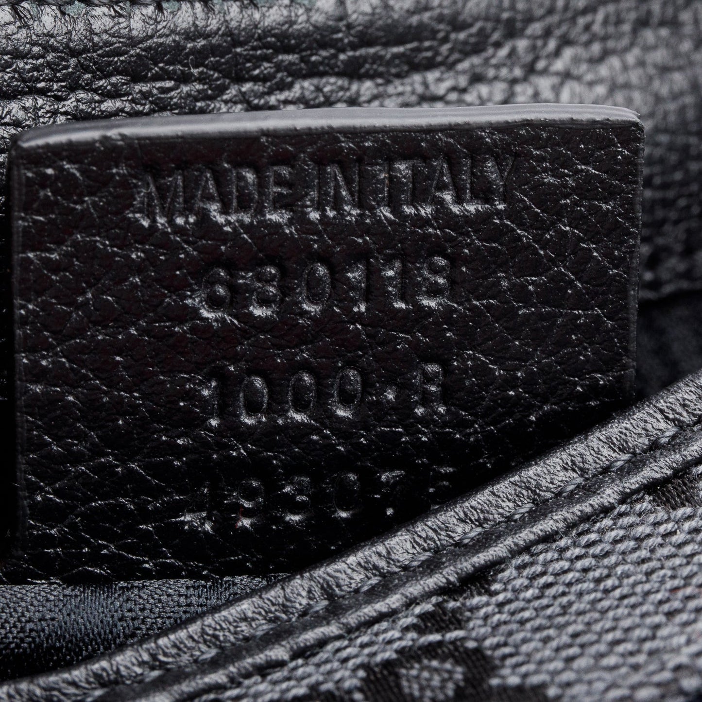 Gucci X Balenciaga BB Supreme Monogram Canvas & Black Calfskin Leather Web Small Jackie 1961 Hobo