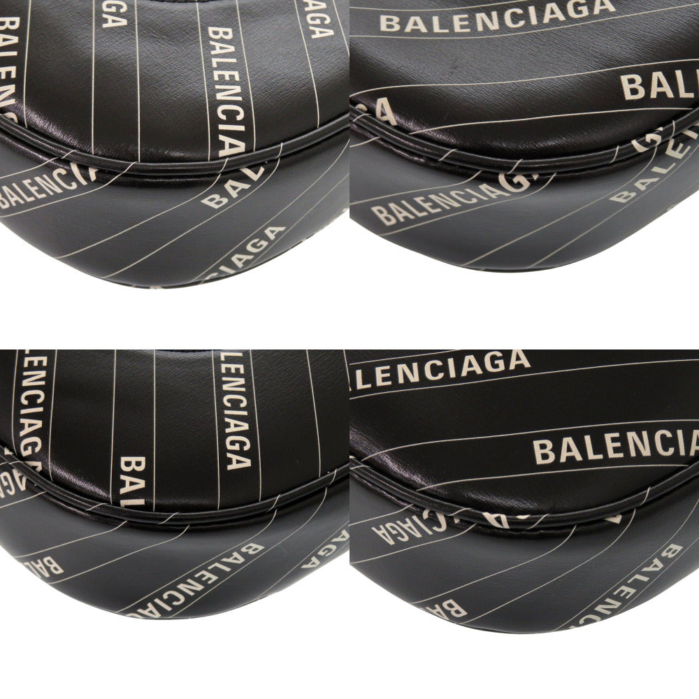 GUCCI Shoulder Bag 636712 leather black The Hacker Project Balenciaga Collaboration Jackie 1961